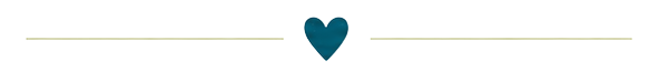 Header Grafik Herz mit Linien Dekoratives Herzsymbol mit zwei horizontalen Linien als grafisches Trennelement.