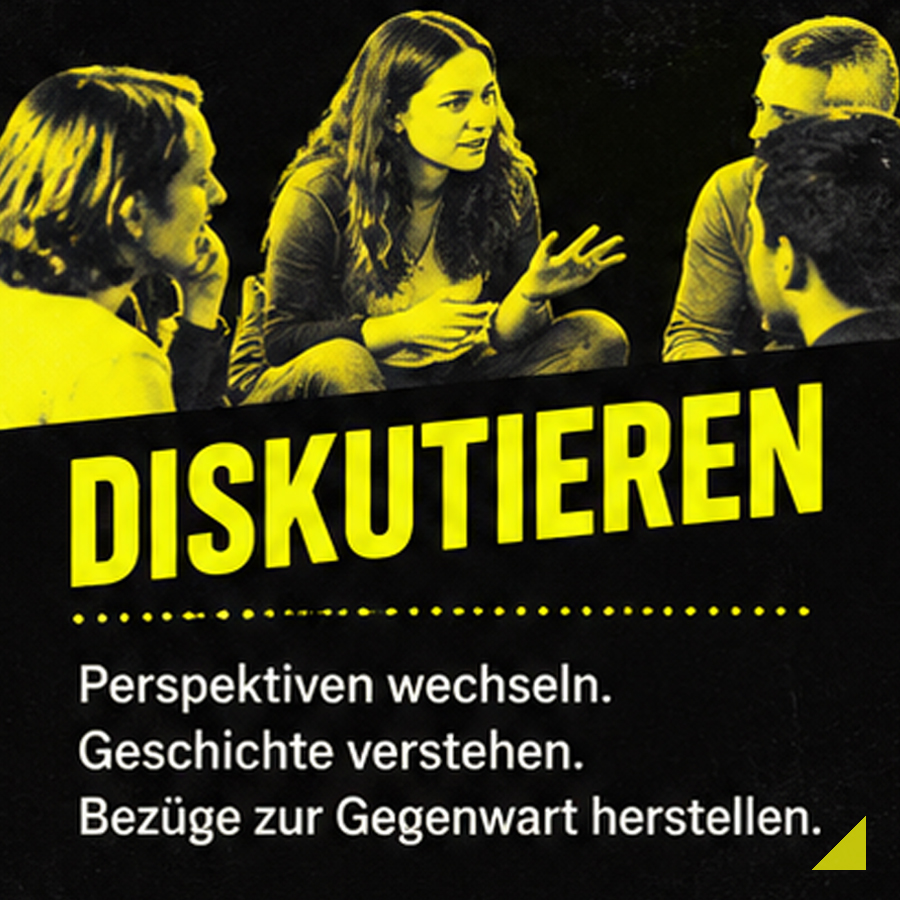 Was verbindet uns? – Diskutieren und Perspektiven wechseln Diskutieren – Perspektiven wechseln, Geschichte verstehen und Bezüge zur Gegenwart herstellen. Gesellschaftsspiel „Was verbindet uns?“.